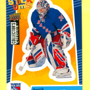 2009 Stick'Ums Upper Deck Collector's Choice  #17-Henrik Lundqvist