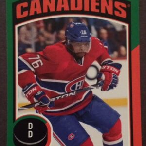 2014 O-Pee-Chee #9- P.K. Subban