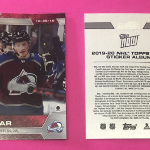 2019 Topps NOW Week 4- #31- Cale Makar (1 of 770)