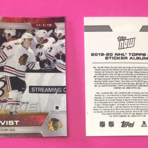 2019 Topps NOW Week 5- #40- Adam Boqvist (1 of 719)