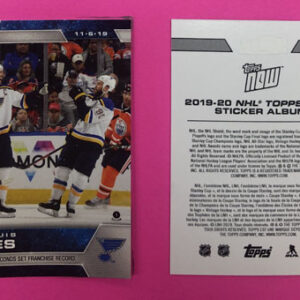 2019 Topps NOW Week 6- #47- Blues Team 2 (1 of 846)