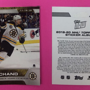 2019 Topps NOW Week 7- #57- Brad Marchand (1 of 788)