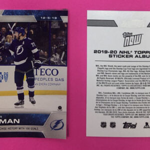 2019 Topps NOW Week 10- #83- Victor Hedman 2 (1 of 711)