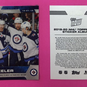 2019 Topps NOW Week 12- #104- Blake Wheeler (1 of 831)