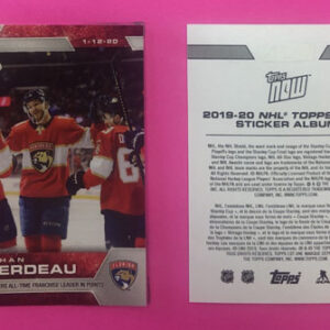 2019 Topps NOW Week 15- #133- Jonathan Huberdeau 4 (1 of 952)