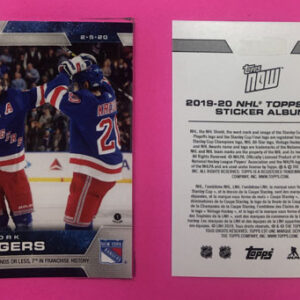 2019 Topps NOW Week 19- #163- Rangers Team (1 of 683)