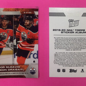 2019 Topps NOW Week 19- #164- Connor McDavid 6 (1 of 683)