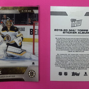 2019 Topps NOW Week 23- #205- Tuukka Rask (1 of 609)