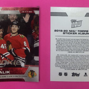 2019 Topps NOW Week 23- #206- Dominik Kubalik 3 (1 of 609)