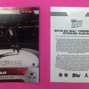 2019 Topps NOW Week 23- #207- Cale Makar 11 (1 of 609)