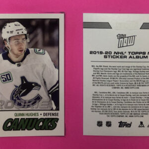 2019 Topps NOW Week 21- Retro C7 CHASE #C-7- Quinn Hughes 6 (1 of 343)