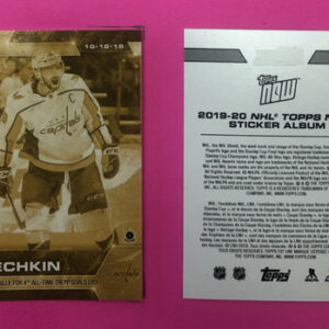 2019 Topps NOW Week 2- GOLD CHASE #13G- Alexander Ovechkin (1 of 102)