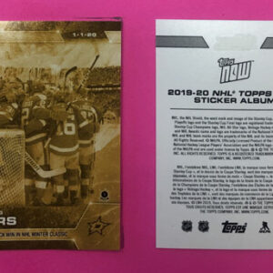 2019 Topps NOW Week 14- GOLD CHASE #119G- Stars Team (1 of 78)