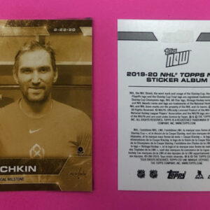 2019 Topps NOW Week 21- GOLD CHASE #184G- Alexander Ovechkin G2 (1 of 103)