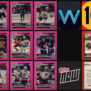 2019 Topps NOW Week 10- (John Carlson White Jersey Top) 9 Sticker Sealed Cellophane (No Chase) package (1 of 711)