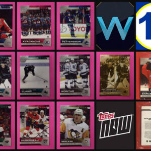 2019 Topps NOW Week 11- 10 Sticker Sealed Cellophane (GOLD Joe Thortnon/ Patrick Marleau 94G showing) package (1 of 74)