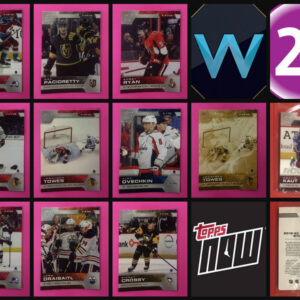 2019 Topps NOW Week 22- 10 Sticker Sealed Cellophane (GOLD Jonathan Toews 194G showing) package (1 of 61)
