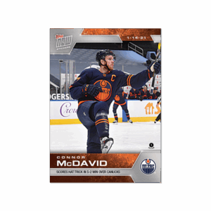 2020-21 TOPPS NOW  #5- Connor McDavid (1 of 1796)