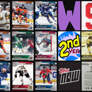2020-21 TOPPS NOW Week 9 (Coughlan Top) Sticker Sealed Cellophane & McDavid GOLD on back Package 73-81 (1 of 37)