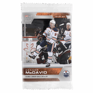 2021-22 TOPPS NOW  #34- Connor McDavid 2 (1 of 388)