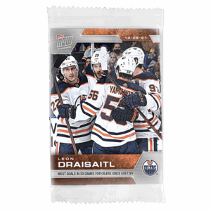 2021-22 TOPPS NOW  #174- Leon Draisaitl 3 (1 of 166)