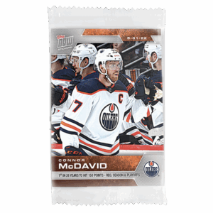 2021-22 Topps NOW  #510- Connor McDavid 17 (1 of 338)