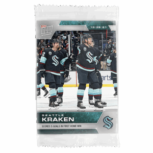 2021-22 TOPPS NOW Week 3 (Kraken Top) Sticker Sealed Cellophane (No Ice Parallel) Package #37-56