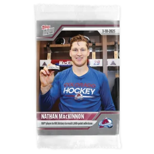 2024-25 Topps NOW #131- Nathan MacKinnon 3 (1 of 385)
