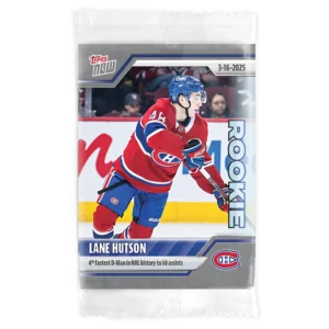 2024-25 Topps NOW #134- Lane Hutson 4 (1 of 320)