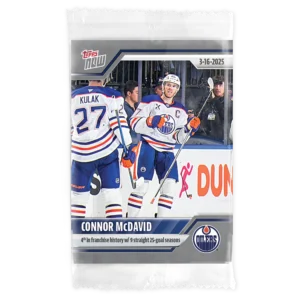 2024-25 Topps NOW #135- Connor McDavid 5 (1 of 225)
