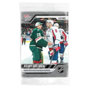 2024-25 Topps NOW #144- Alexander Ovechkin 10/ Marc- Andre Fleury 5 (1 of 620)