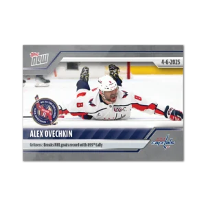 2024-25 Topps NOW #154- Alexander Ovechkin 23 (1 of 5920)