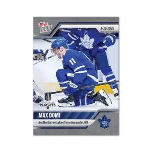 2024-25 Topps NOW #166- Max Domi (1 of 120)