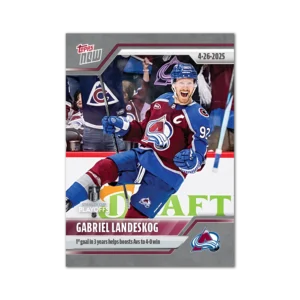 2024-25 Topps NOW #169- Gabriel Landeskog (1 of 220)