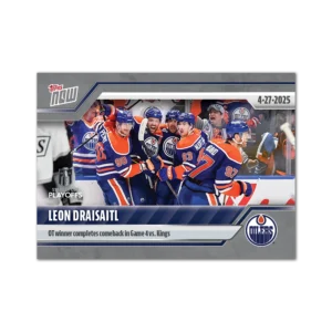 2024-25 Topps NOW #171- Leon Draisaitl 5 (1 of 130)