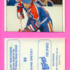 1983 Topps #89-Wayne Gretzky