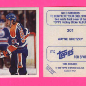 1983 Topps #301-Wayne Gretzky