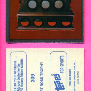 1983 Topps #309-Art Ross