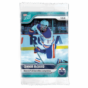 2023-24 TOPPS NOW /10 Blue Ice Parallel  #85- Connor McDavid 3 (1 of 10)