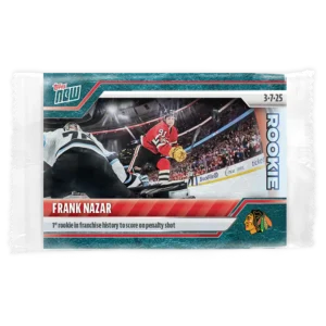 2024-25 Topps NOW /10 Blue Ice Parallel #127- Frank Nazar (1 of 10)