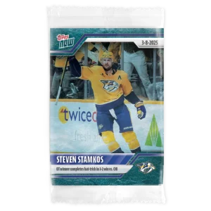 2024-25 Topps NOW /10 Blue Ice Parallel #129- Steven Stamkos (1 of 10)