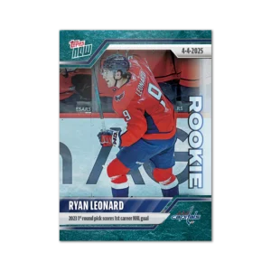 2024-25 Topps NOW /10 Blue Ice Parallel #152- Ryan Leonard (1 of 10)