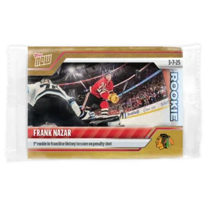2024-25 Topps NOW /1 Gold Ice Parallel #127- Frank Nazar (1 of 1)
