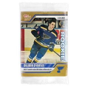 2024-25 Topps NOW /1 Gold Ice Parallel #142- Dalibor Dvorsky (1 of 1)
