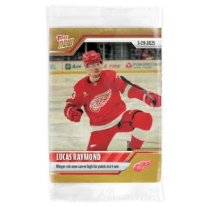 2024-25 Topps NOW /1 Gold Ice Parallel #147- Lucas Raymond 2 (1 of 1)