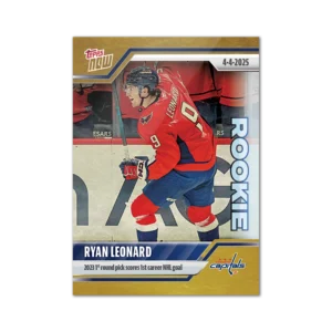 2024-25 Topps NOW /1 Gold Ice Parallel #152- Ryan Leonard (1 of 1)