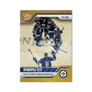 2024-25 Topps NOW /1 Gold Ice Parallel #158- Winnipeg Jets 2 (1 of 1)