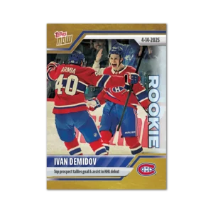 2024-25 Topps NOW /1 Gold Ice Parallel #159- Ivan Demidov (1 of 1)