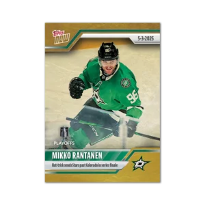 2024-25 Topps NOW /1 Gold Ice Parallel #175- Mikko Rantanen (1 of 1)
