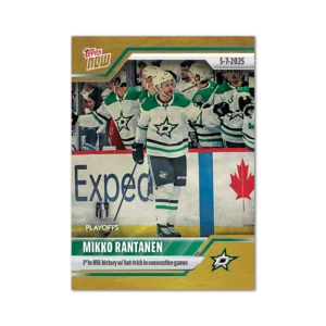 2024-25 Topps NOW /1 Gold Ice Parallel #179- Mikko Rantanen 2 (1 of 1)